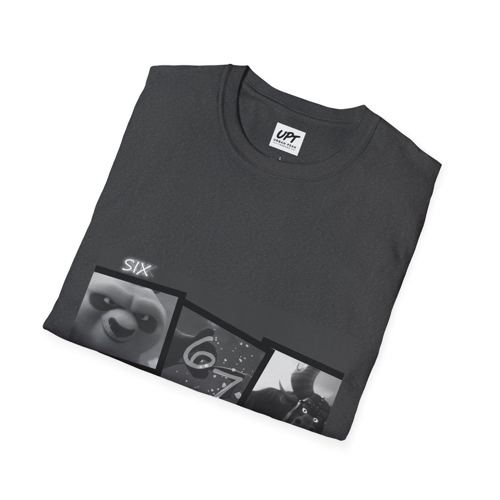 Grey Six Seven Kung Fu Panda T-Shirt 1