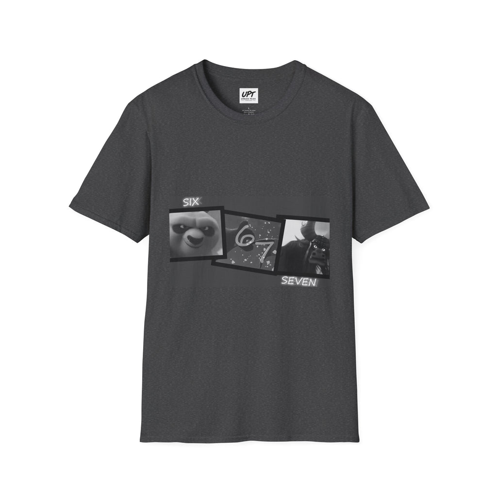 Grey Six Seven Kung Fu Panda T-Shirt 1