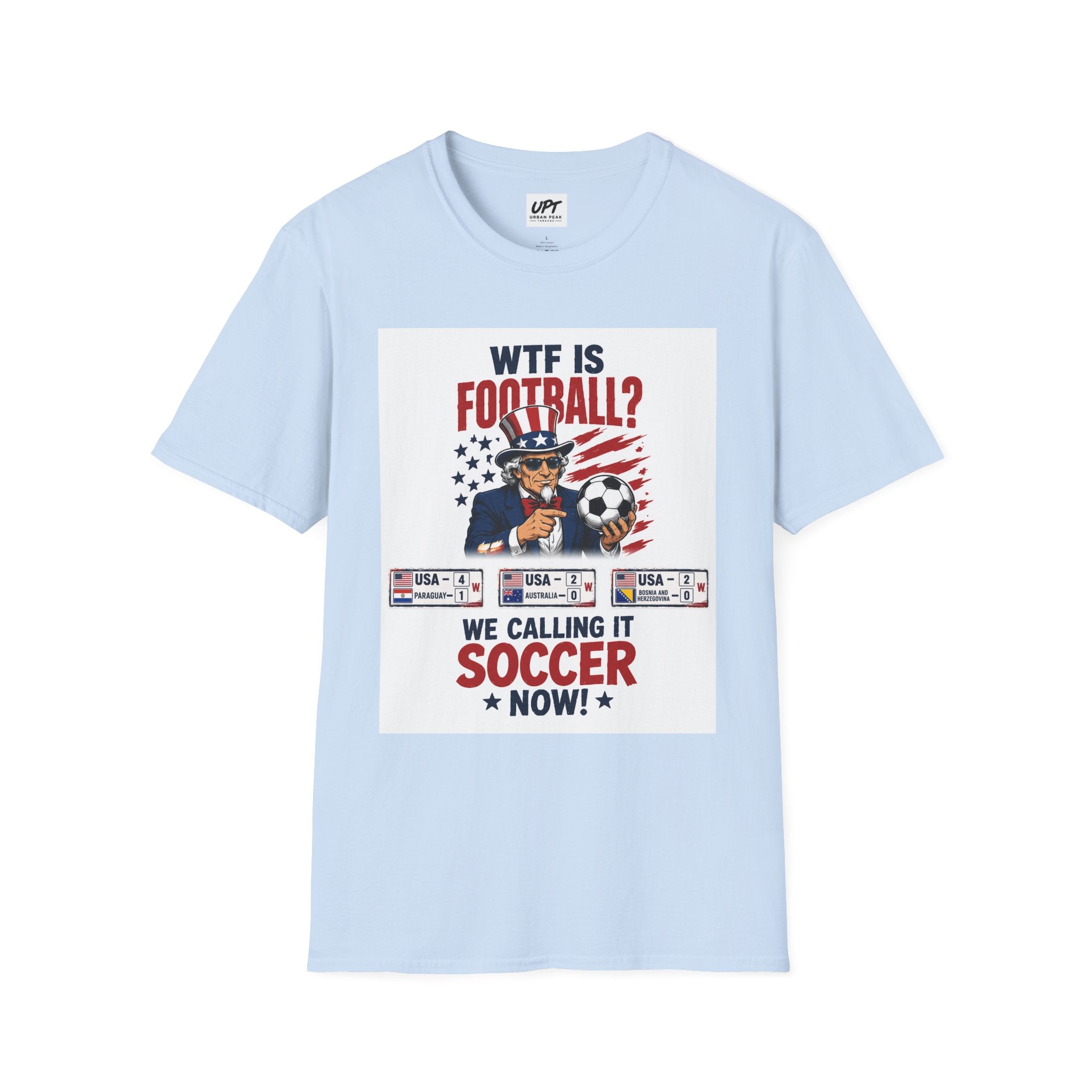 WTF Is Football Uncle Sam T-Shirt