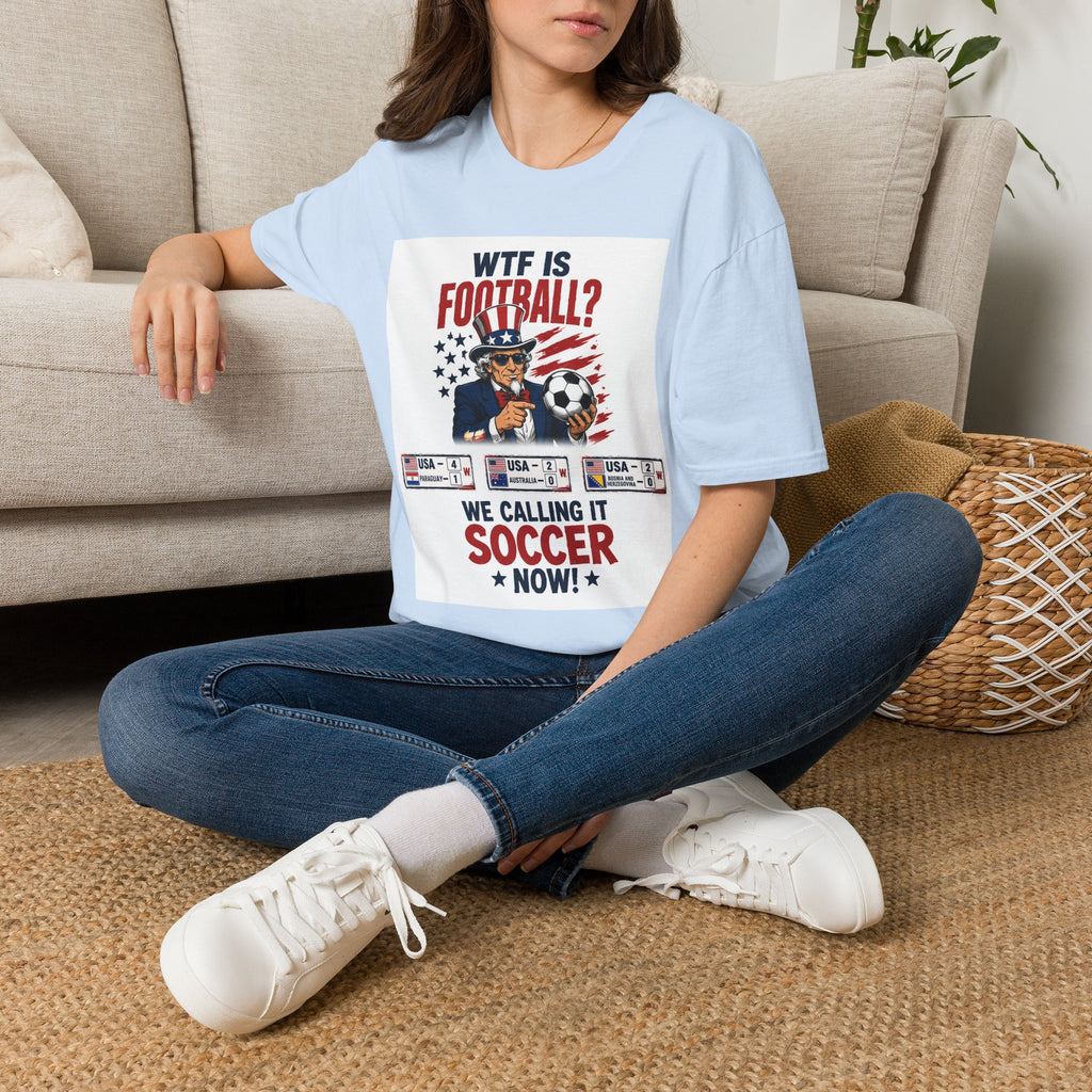 WTF Is Football Uncle Sam T-Shirt
