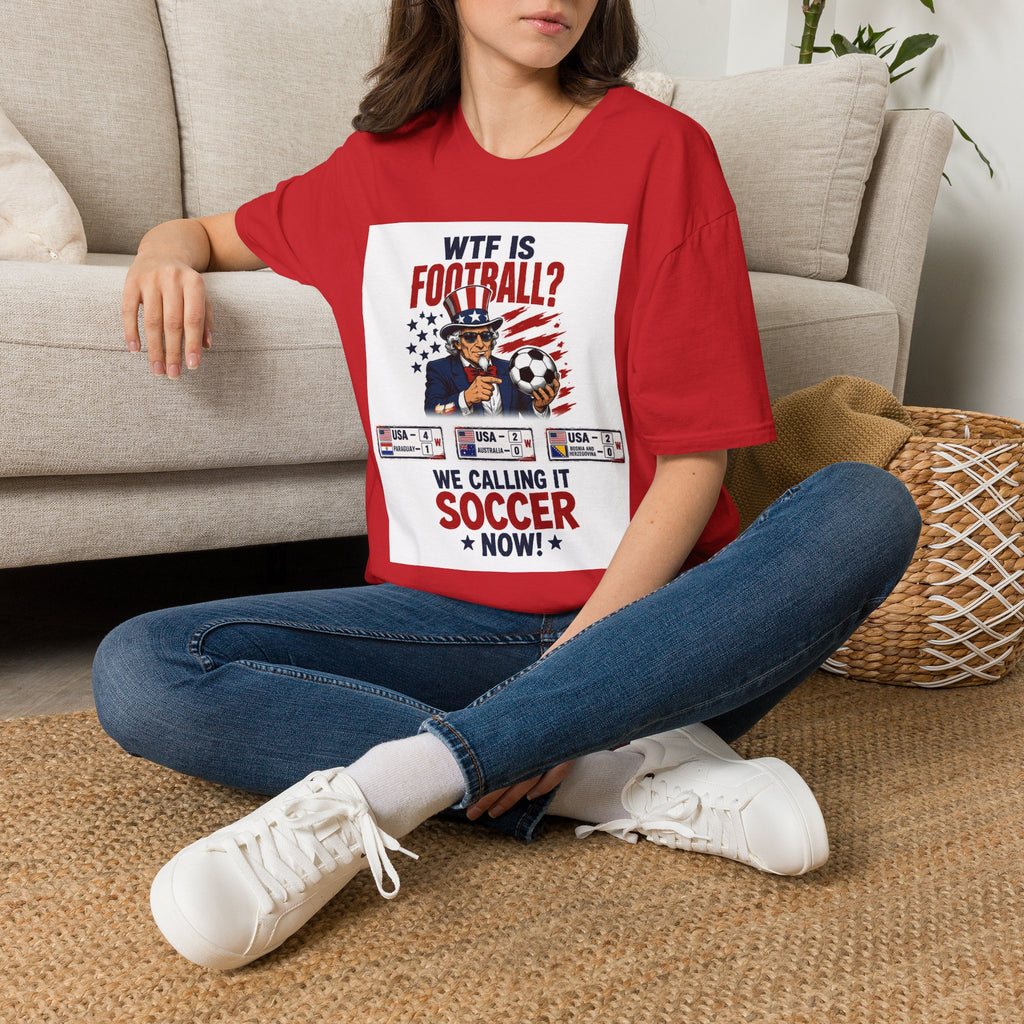 WTF Is Football Uncle Sam T-Shirt