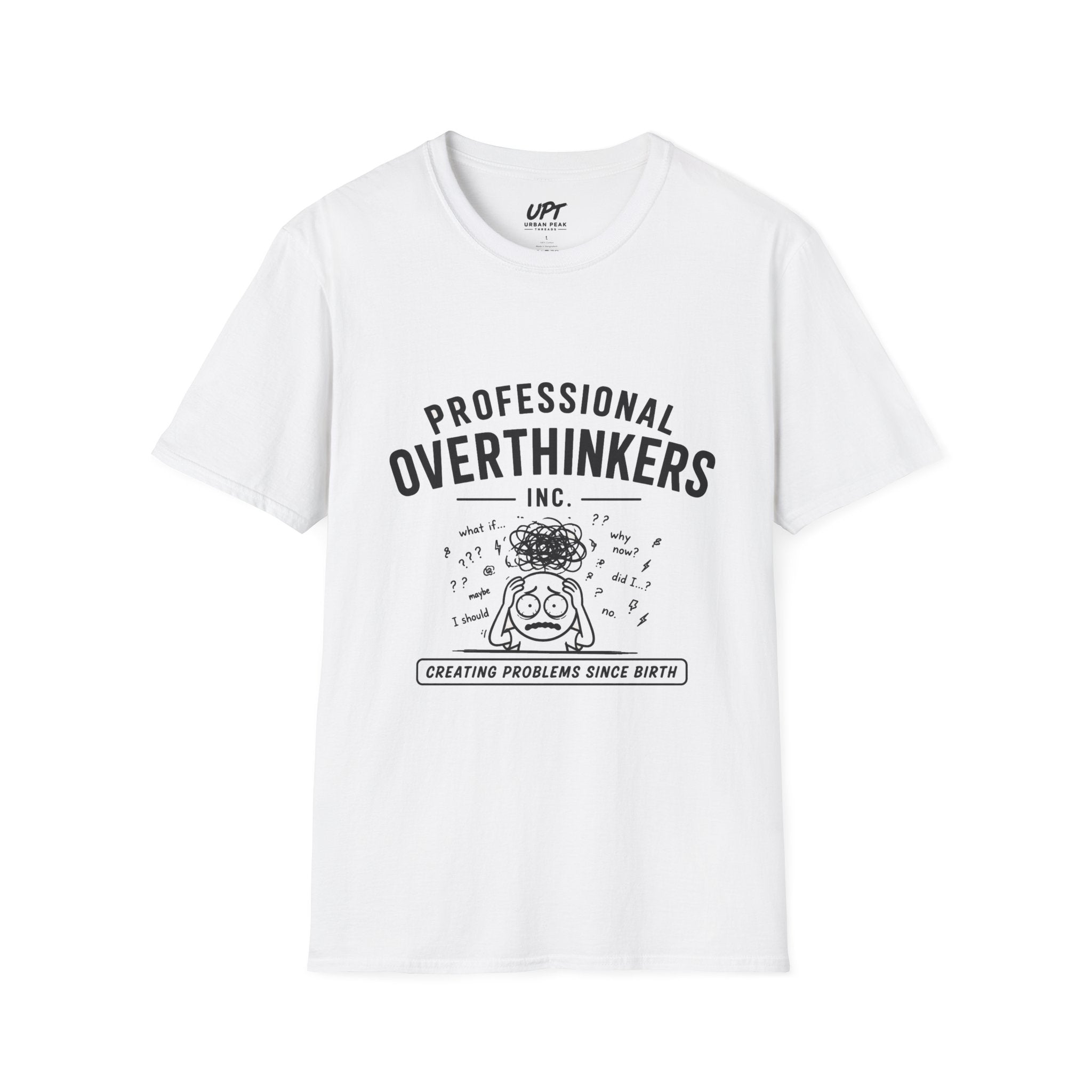 Professional Overthinkers — Funny Mental Health Humor T-Shirt