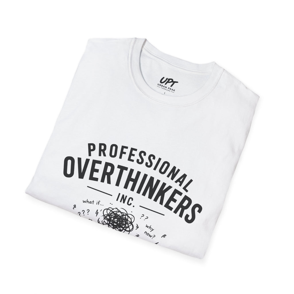 Professional Overthinkers — Funny Mental Health Humor T-Shirt
