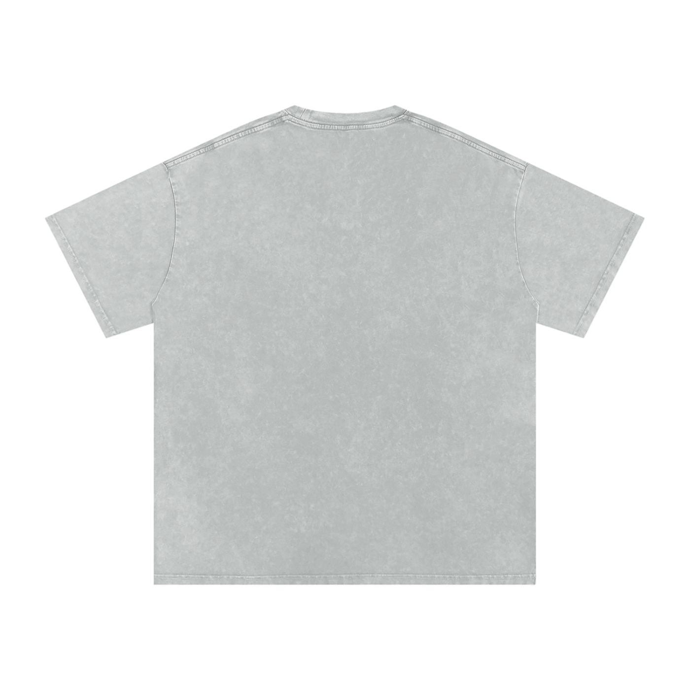 Solid Snow Washed Oversized Cotton T-Shirt