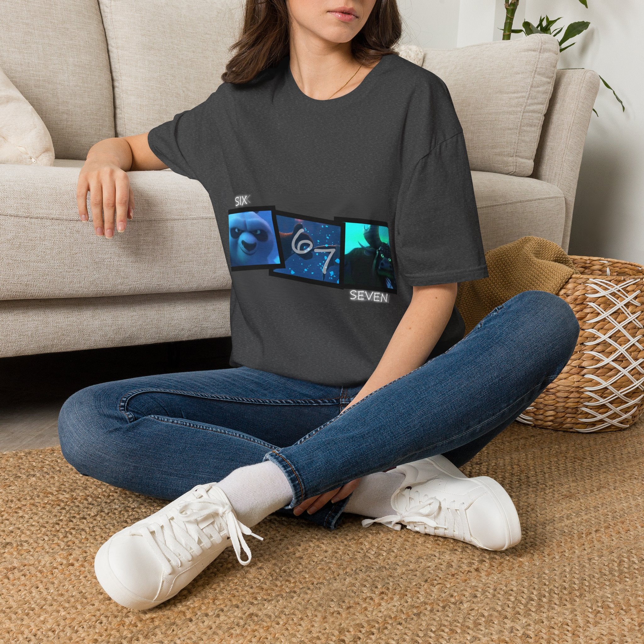 Kung Fu Panda Six Seven Graphic T-Shirt 1