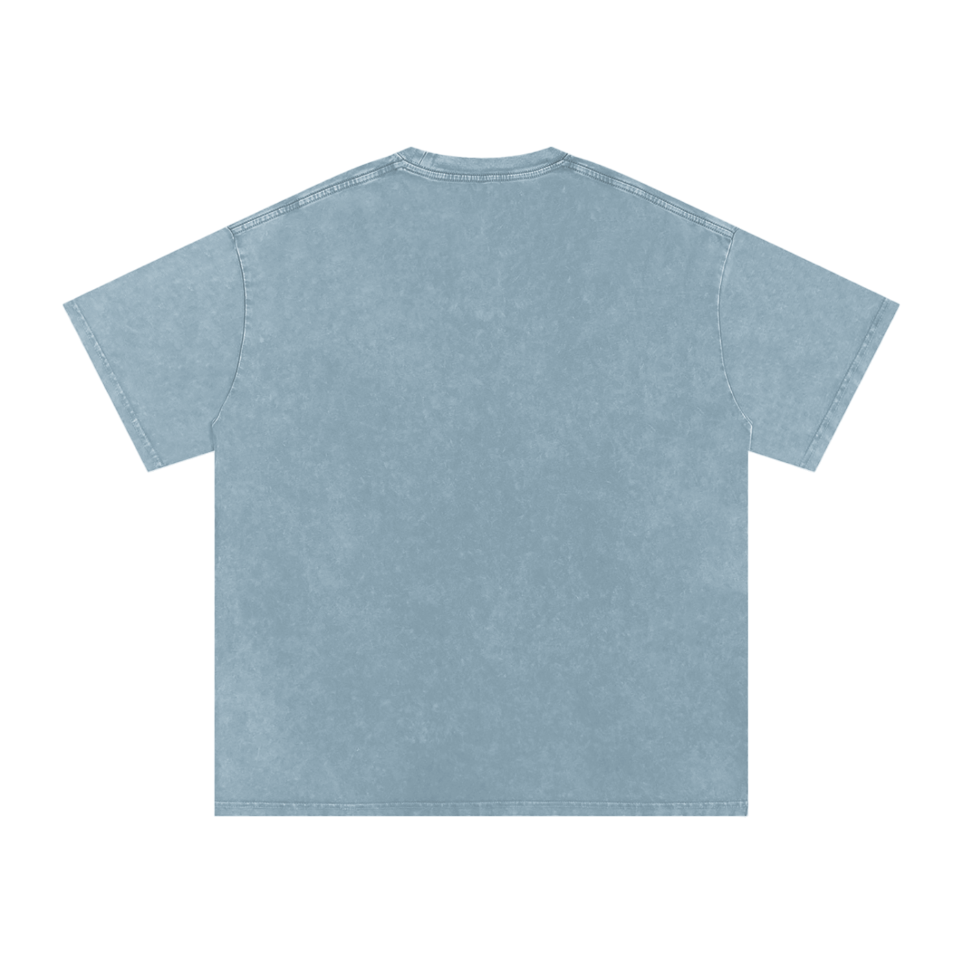 Solid Snow Washed Oversized Cotton T-Shirt