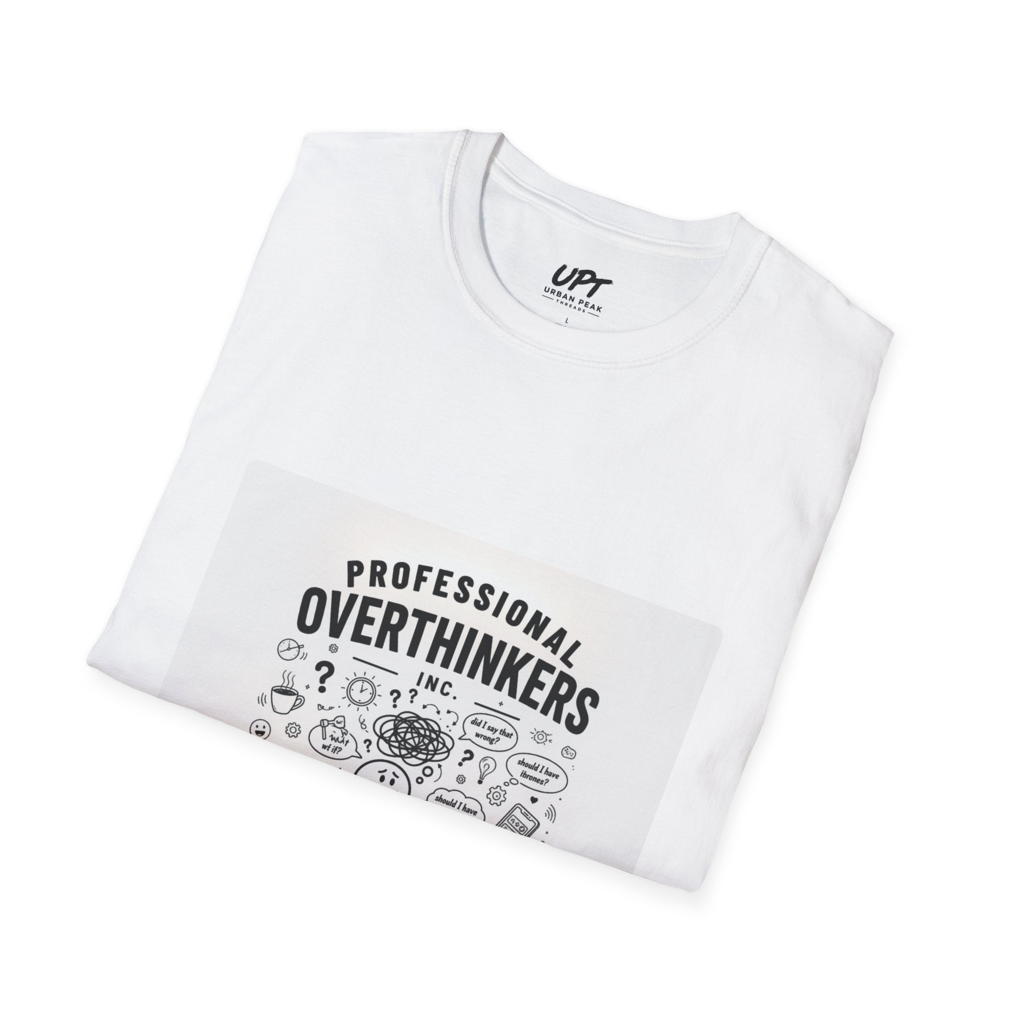 Overthinkers — "Professional Overthinkers Inc." Graphic T-Shirt