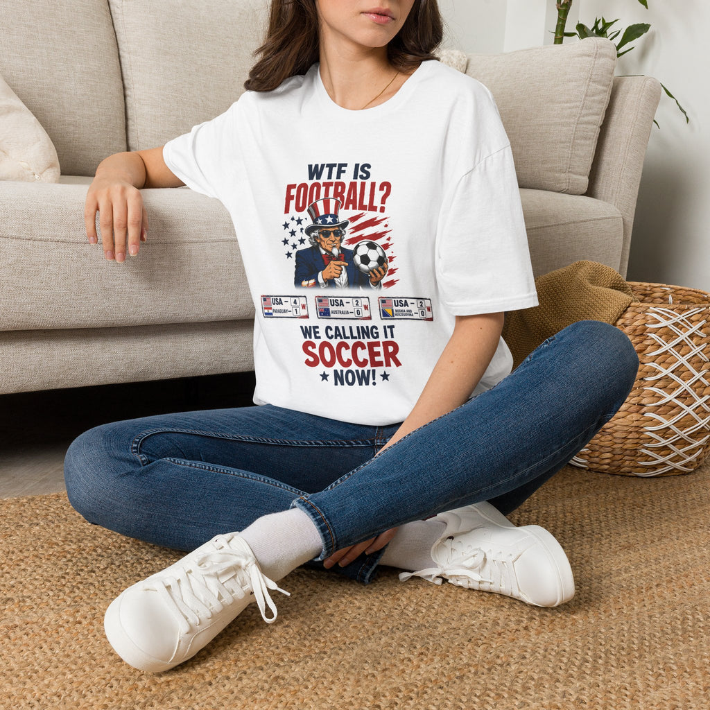 WTF Is Football Uncle Sam T-Shirt