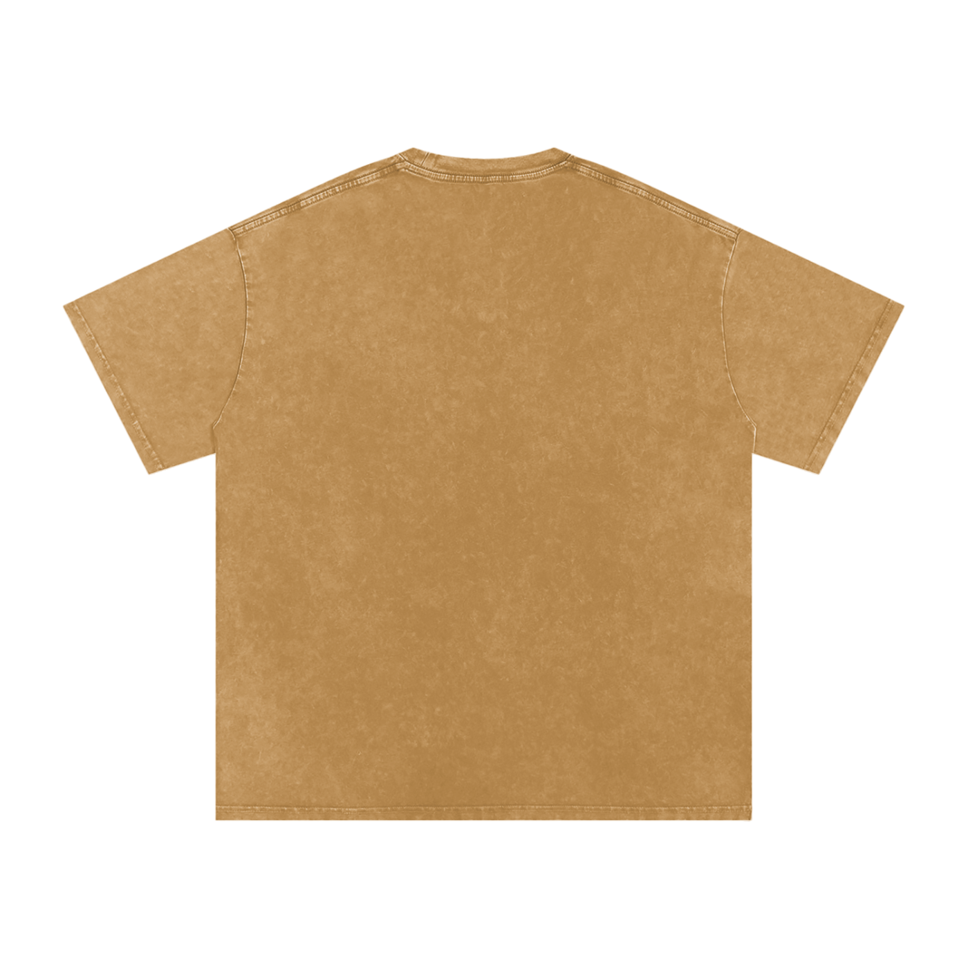 Solid Snow Washed Oversized Cotton T-Shirt